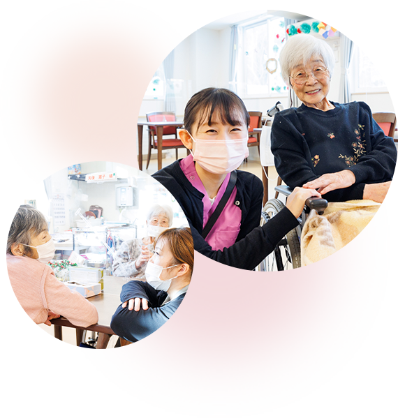 あんみナーシングホームでのお仕事の様子